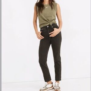Madewell curvy perfect vintage jeans